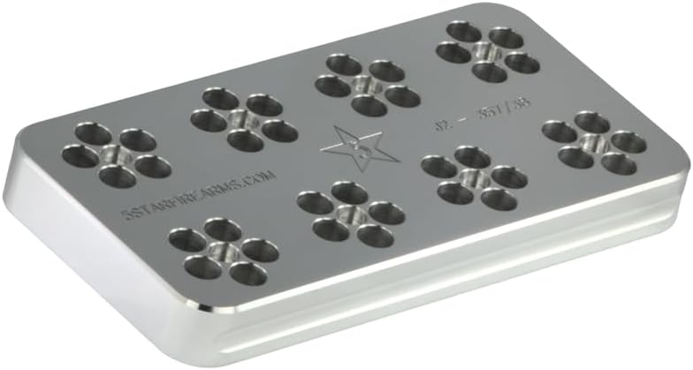 5 Star J2-357/38 Range Block fits Ruger LCR, Smith & Wesson 36, 42, 60, 340, 360, 640, 642, Bodyguard, and Airweight variants: 36, 37, 38, 42, 48, Charter Arms .38 Special