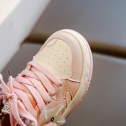 IWIHMIV Boys Slip On Sneakers Toddler Running Shoes Girls Tennis Shoes Lightweight Sneakers Lace Up Athletic Shoes Sports Shoes3