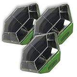 ISOTRONIC Taubenabwehr Blitz Vogelschreck Vogelabwehr – Solarbetrieb – Ultraschall Vogelvertreiber / Tiervertreiber mit Blitzlicht – Vögel Tauben Spatzen Raben vertreiben, wasserdicht (3)