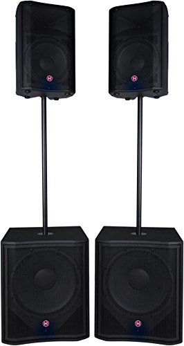 harbinger v2212 powered speaker