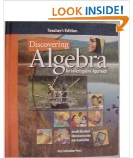 Discovering Algebra: An Investigative Approach (Teacher's Edition)      First Edition