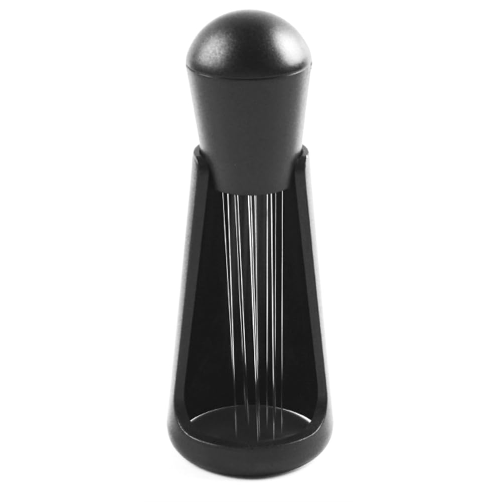 CTRLZS Espresso Distribution Tools,12 Needles 0.4mm Espresso Coffee Stirrer Stirring Tamper Distributor Tool with Stand A Easy to Use