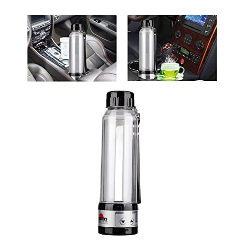 Hervidor eléctrico para auto 12V 24V 280ml vidrio miniatura 5