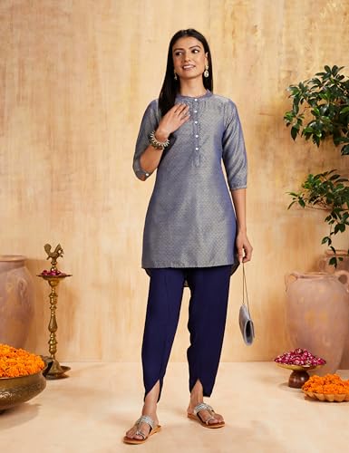 Image of Amazon Brand - Myx Women Relaxed Rayon Dhoti Pants (Available in Plus Sizes)