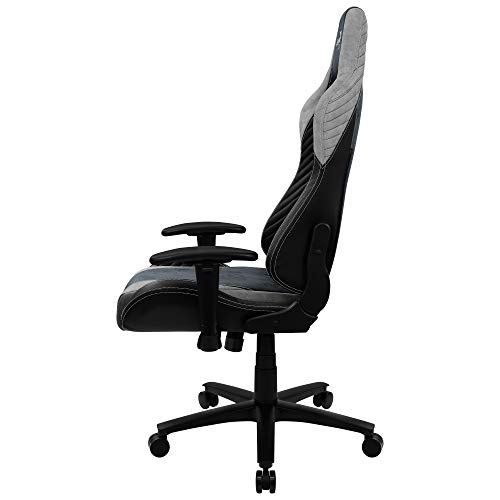 Aerocool-BARON-Silla-Gaming-AeroSuede-Transpirable-Respaldo-Ajustable-Azul