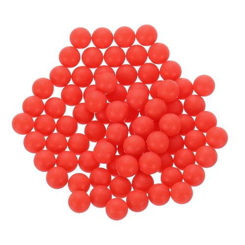 uxcell 200pcs PP Plastic Bearing Balls 6mm Solid Plastic Balls, Precision Bearing Ball, Red