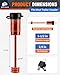 METOWARE Trailer Tongue Coupler Lock 1/4