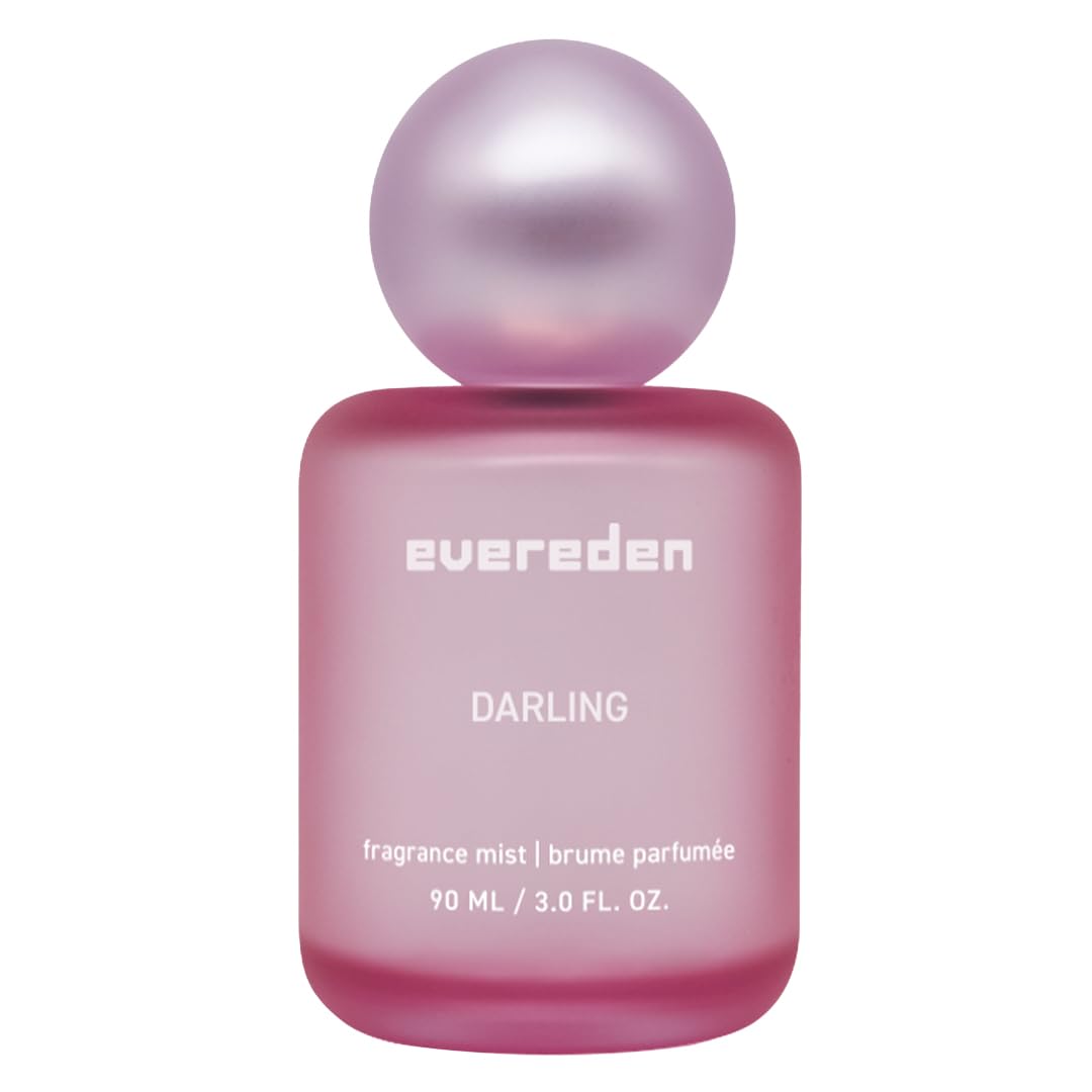 Evereden Fragrance Hair and Body Mist - Darling: Clean and Vegan Collectible Hair and Body Spray for Teen Girls - Amplify Your Self Expression with Iconic Scents in Aesthetic Bottles