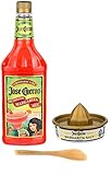 Jose Cuervo, Strawberry Lime Margarita Mix 33.8 Ounce and Margarita Salt 6.25 Ounce (Pack of 2) -...