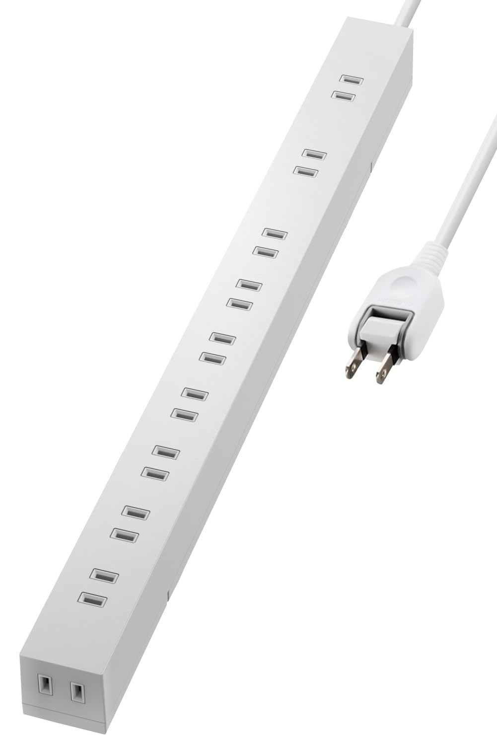 エレコム(ELECOM) エレコム 雷ガード電源タップ 10個口 5m ホワイト