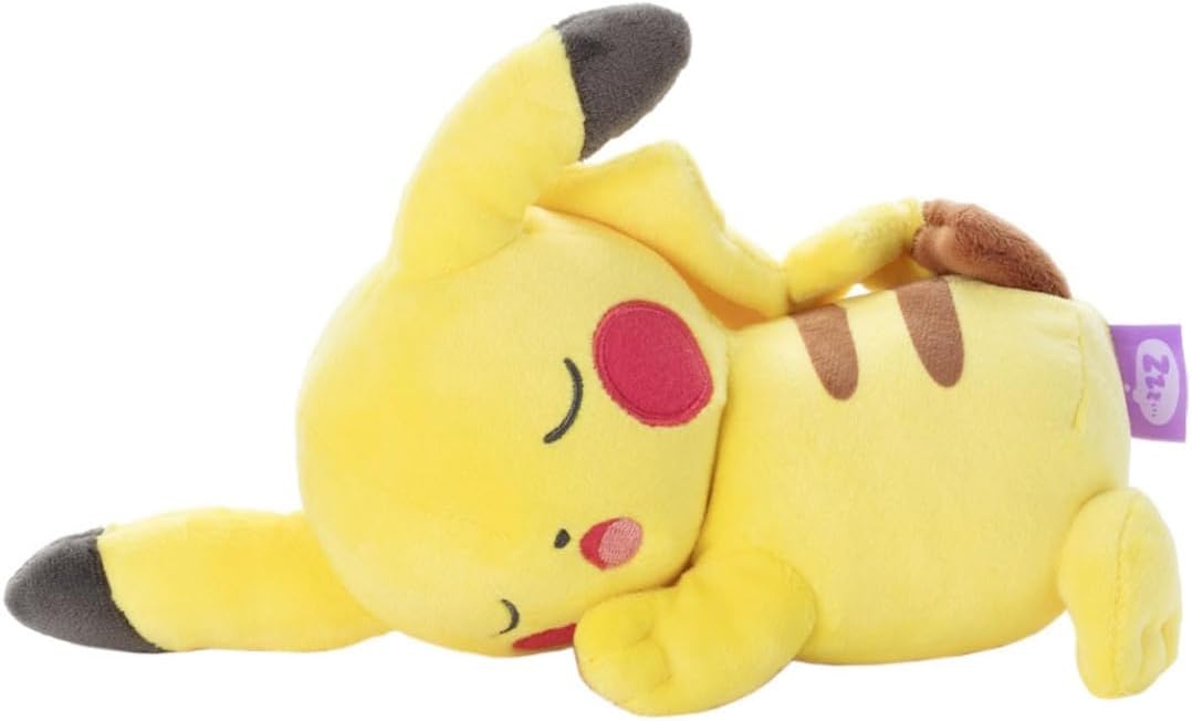 Japanese Pokémon Plush Sleeping Pikachu Pokemon Plushie Soft Toy | Premium Toys for Kids and Pokemon Card Collectors | Ultimate Pillow for Comfort and Style | Perfect Pokémon Gifts