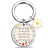 OEHEDOU Friendship Gifts For Women Friend Gifts For Women Best Friends Birthday Gift For Female Birthday Gift For Best Friends Female Friendship Keychain Items For Good Friend Woman