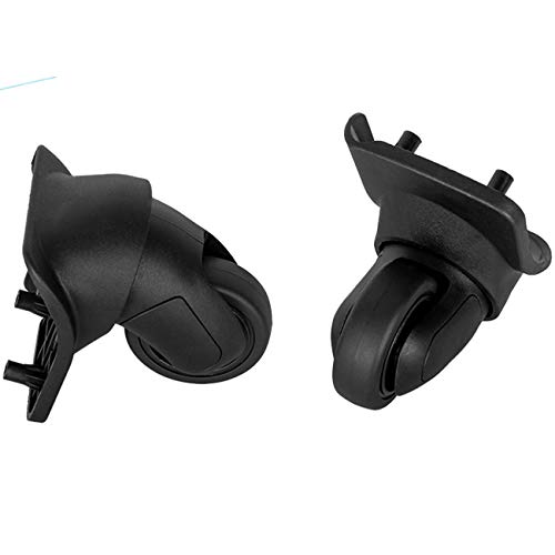 Suitcase Wheel Plastic Universal Luggage Wheel PVC Luggage Replacement Uprade Wheels Accessory A Pair YF-BW035#4