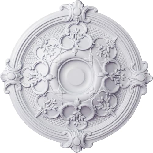 17 3/8"OD x 1 3/4"P Hamilton Ceiling Medallion (Fits Canopies up to 3 3/4")