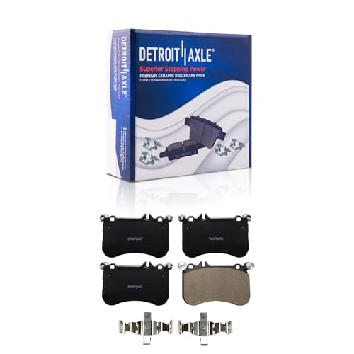 Image of Detroit Axle - Ceramic Brake Pads for 2012-2015 Mercedes-Benz CLS550 E550