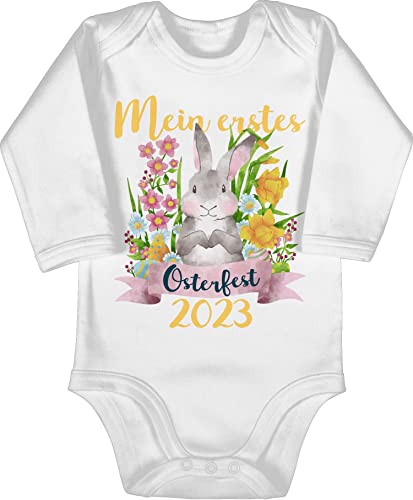 Shirtgeil Baby Body 'Erstes Weihnachten' - Langarm Mit Mama Papa Design