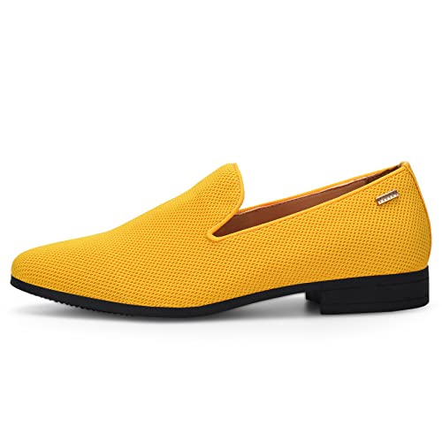 Image of UUBARIS Mens Dress Loafers Tuxedo Suit Slip on Shoes