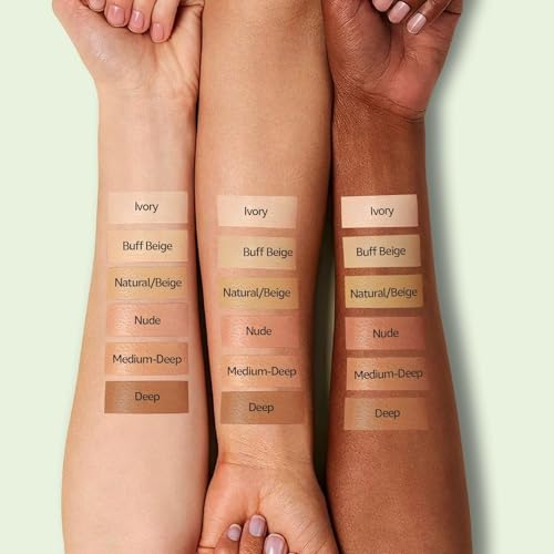 Mushroom Head Air Cushion CC Cream - Long-Lasting & Brightening BB Cream Foundation for Mature Skin, Waterproof & Moisturizing Full Coverage Self Adjusting Concealer for Even Skin Tone (Natural) - Image 7