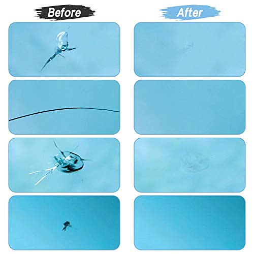 image for MuiSci Glass Repair Kit, Car Windshield Crack Repair Resin Kit, Easy t