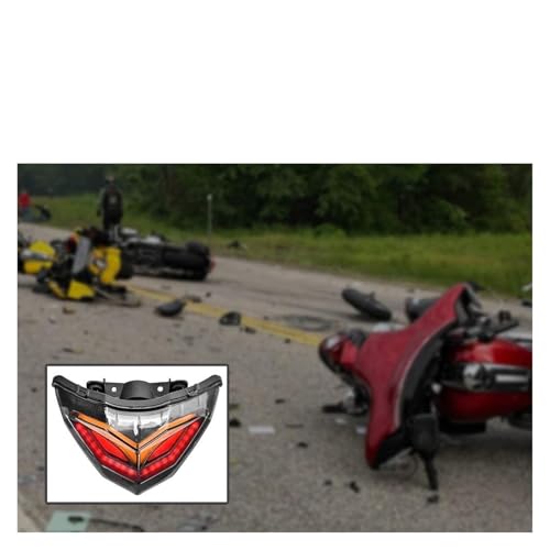 Indicateurs moto arrière LED avec clignotants intégrés pour EX300 Z250 - 2