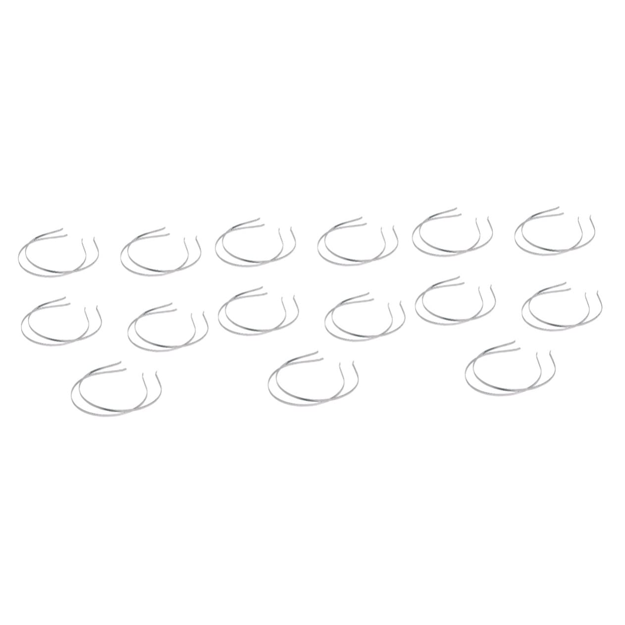 jojofuny 30pezzi Cerchietti Inossidabile Per e Ragazze Accessori Per Matrimoni e Speciali Colore
