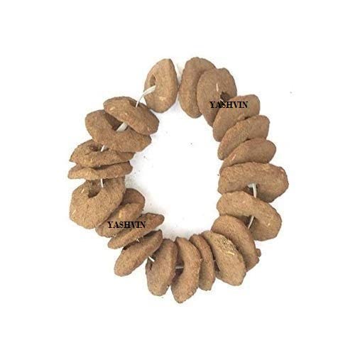 Yashvin Cow Dung Badkulla Mala for Holi/Gobar Badkulle/Badkulaya Holi Pooja Article Desi Cow Dung for Hawan, Pujan and Religious Purpose Cow Dung (Holi Mala) L996