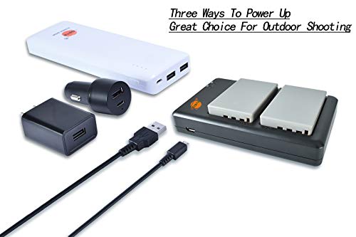 Batterie PS-BLS5 avec chargeur double pour Olympus Om-D E-M10 - 3