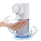 Automatic Touchless Foaming Soap Dispenser for Bathroom, 320ml/11oz Countertop Soap Dispenser with...