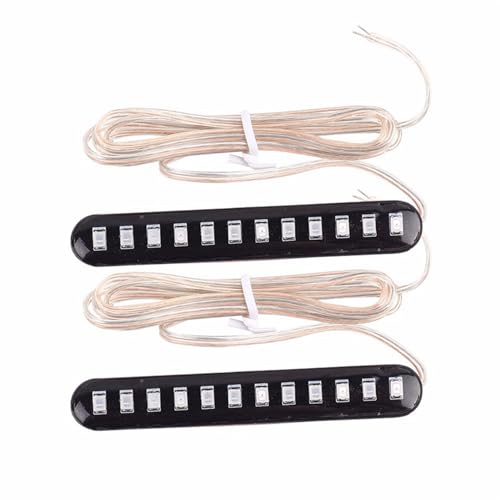 Feu de queue LED avec clignotant dynamique défilant pour signalisation auto