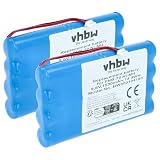 vhbw 2x batteria compatibile con Yaesu FT817, FT-817ND, FT-817 radio (1500mAh, 9,6V, NiMH)