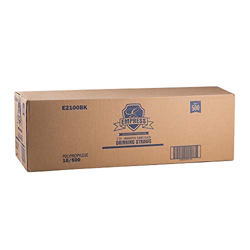 Pitillos Empress Jumbo Negro 7.75 pulg x 500 en caja miniatura 2