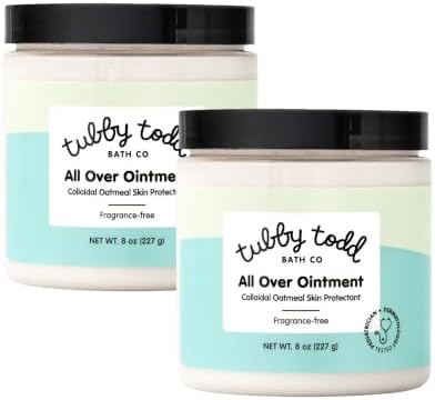 Tubby Todd All Over Ointment, Baby Eczema Cream for Sensitive Skin