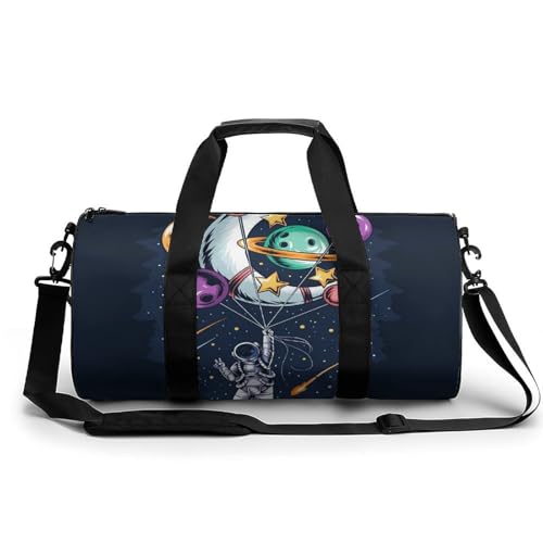 Sac duffel bag cosmonaute pour ne plus manquer de place en camping et gym