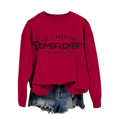 Sweat graphique femme en coton doux pull décontracté original