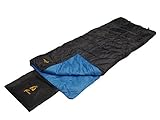 Muy fácil Best Camp Murray Saco de Dormir, Unisex, Schlafsack Murray, Azul Oscuro/Azul Claro.