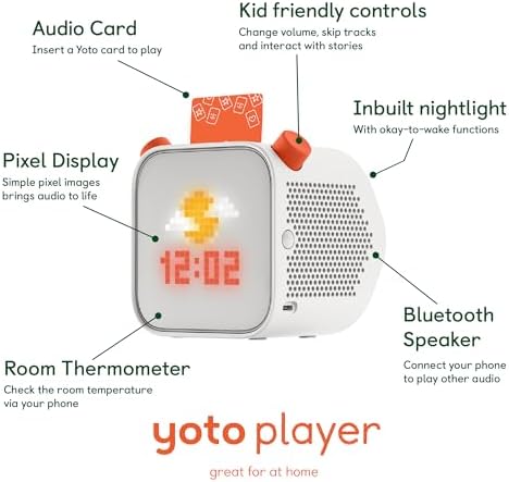YOTO Player (3rd Gen.) Kids Disney Audio Player Bundle, Blue, 4+ image 2