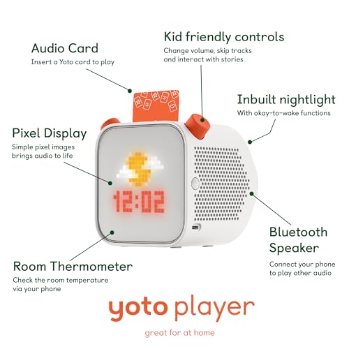 Yoto Player Gen3 プレイヤー 第3世代＋アドベンチャージャケット Amazon.com: Yoto Player (3rd Gen.) + Adventure Jacket Frog Soup