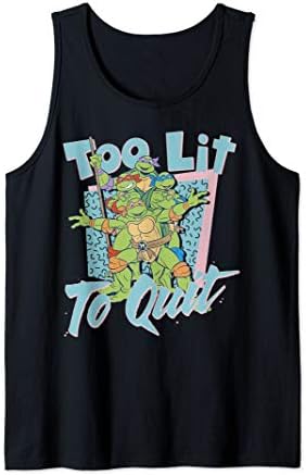 Nickelodeon Teenage Mutant Ninja Turtles Too Lit To Quit Tank Top