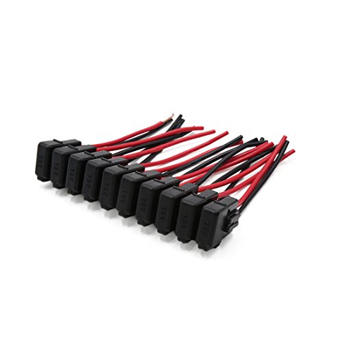 Porte-fusible pour voiture évitant les courts-circuits boîtier plastique type lame x10