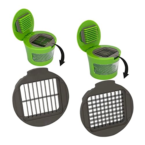 Triturador Fatiador Picador De Alho Por Pressão Cozinha