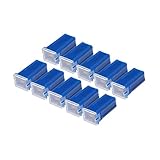 REPAIROCK 100A Micro Cartridge Fuses/Engine Inner FMM M-Case Type Fuses for Car Truck/Durable Plastic Metal / 10 Pcs Blue Auto Replacement Parts