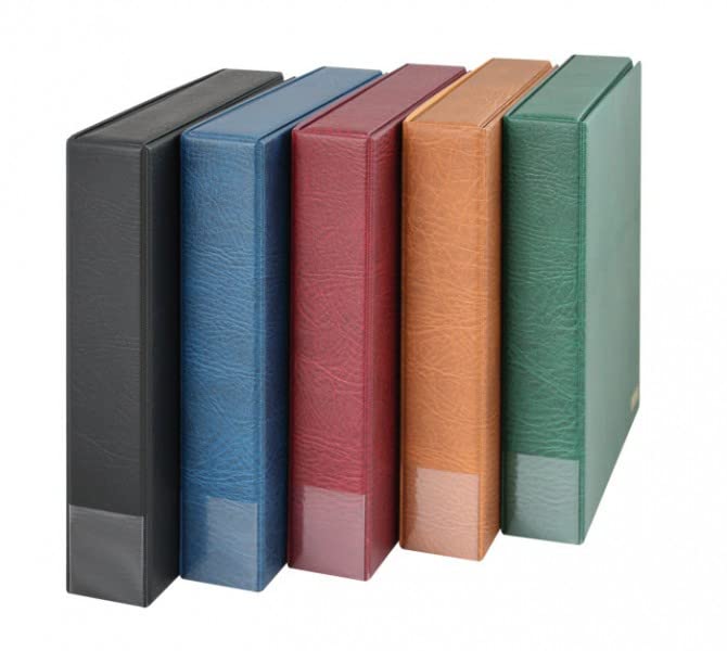 Reliure-Boîtier ECO LINDNER Vert pour classement de collection - 3