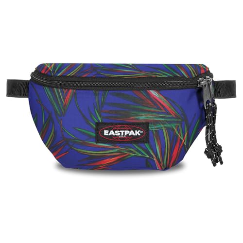 EASTPAK SPRINGER Marsupio, 2 L, Brize Palm Navy, Blu