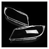 Lentilles pour Phares Avants pour BMW Série 3 E90 E91 2006-2012 Couvercle Lentille De Phare Voiture Coque Lentille Phare Au Xénon Coque Automatique Abat-Jour Phare Transparent Cache De Lentille Phare