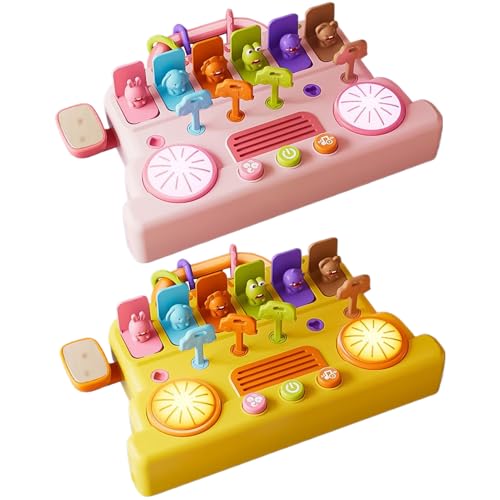 Piano tambour bus jouet résistant en ABS pour canaliser l'énergie des enfants