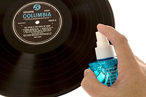Record Cleaning Solution With Anti-Static Vinyl Cloth - Premium Lp Cleaner Fluid 6.7Oz By Record Happy. Essential 200Ml Spray Bottle To Keep Your Prized Album Collection Like New! #TOP1