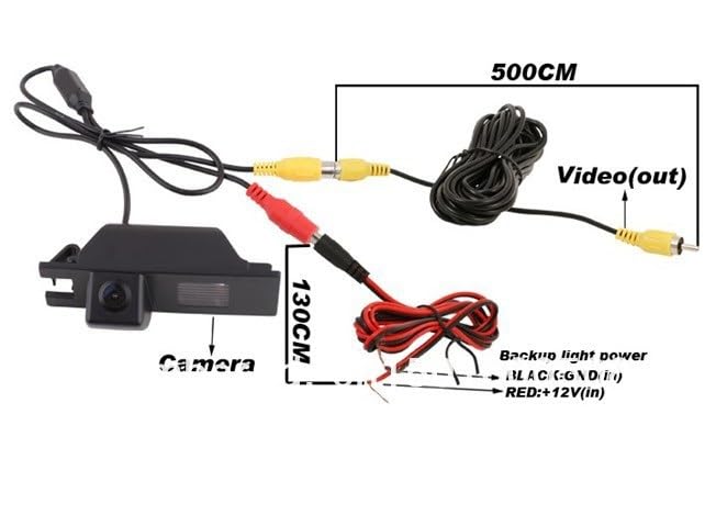 Caméra de recul CCD HD pour KIA Sportage assistant stationnement - 4