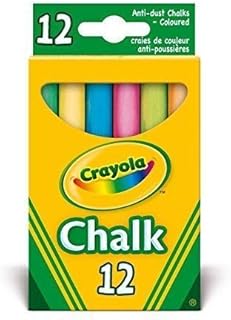 Crayola - Anti Dust Assorted Chalk(1) by Crayola
