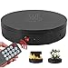 RCBDBSM Plateau Tournant éLectrique 30 cm - Présentoir de Photographie à 360 Degrés - Capacité de 100kg - Télécommandé Plateforme Rotative Professionnelle pour Affichage de Magasin,Black