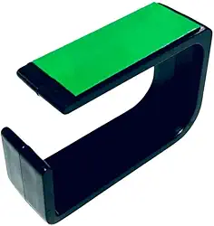 Organizador de cabos e fios para mesa oculto kit com 8 unidades